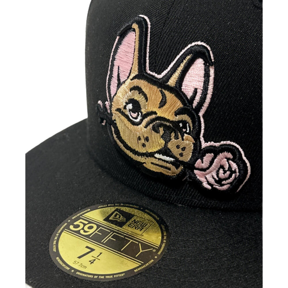 New Era x The Clink Room Pink Frenchie 59FIFTY Hat Club Exc.